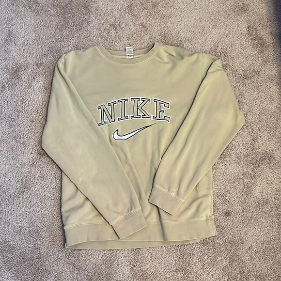 Tops | Vintage Nike Embroidered Crewneck Sweatshirt | Poshmark